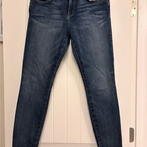 Current/Elliott Dark Blue Skinny Jeans